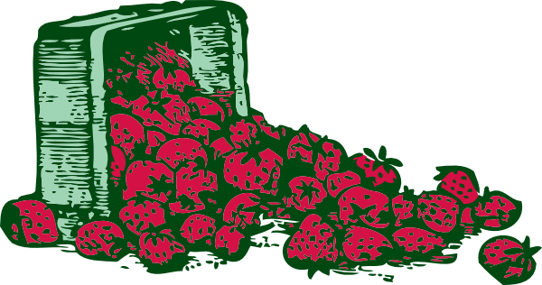 free vector Strawberries clip art