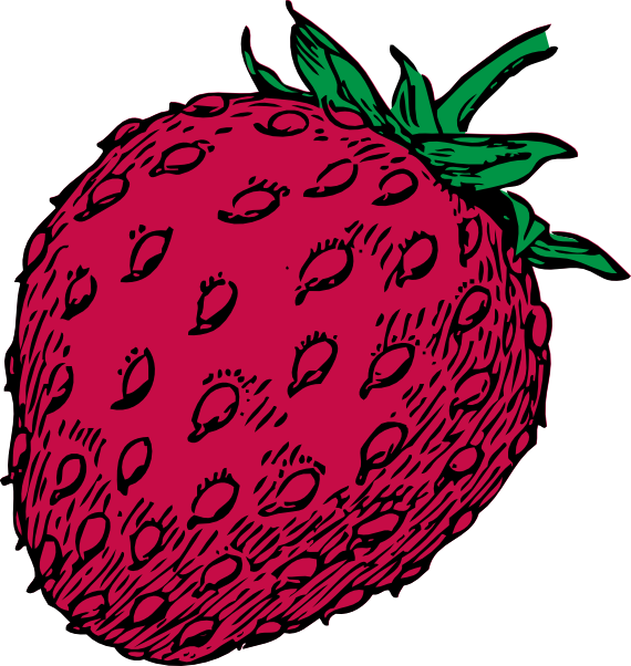 strawberry clipart vector - photo #5