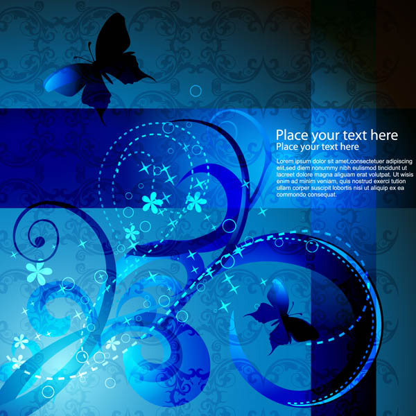 free vector Stylish and elegant pattern background 04 vector