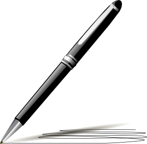 free vector Stylish Pen clip art