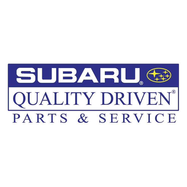 free vector Subaru quality driven parts service