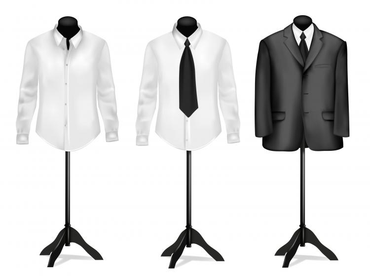 free vector Suit and shirt vector
