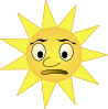 free vector Sun clip art