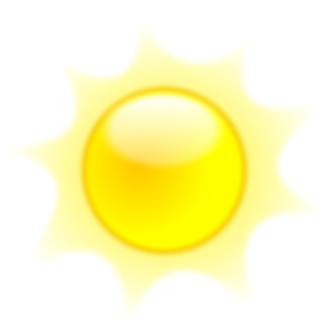 free vector Sun  Rays clip art