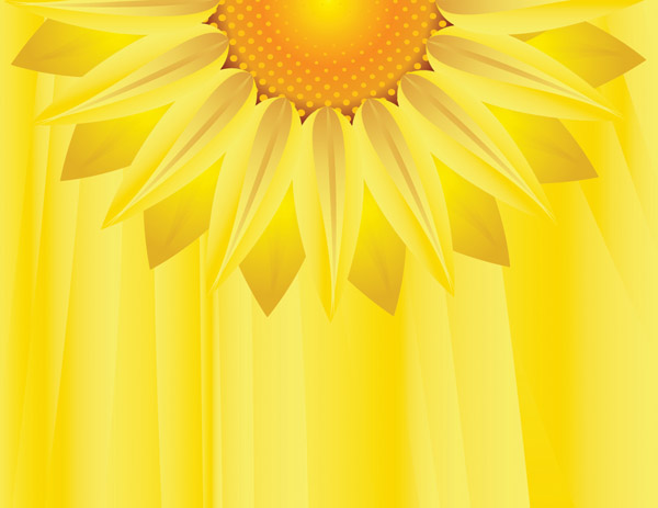 free vector Sunflower vector