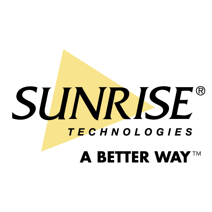 free vector Sunrise technologies