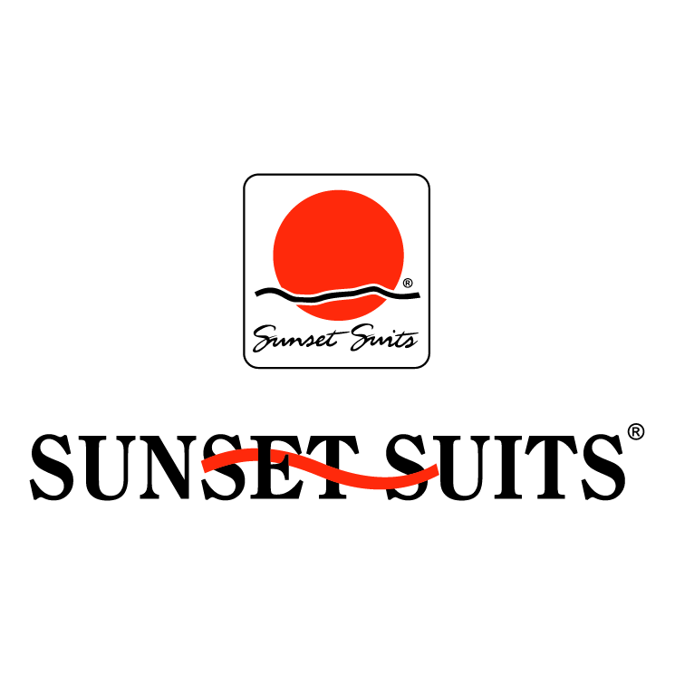 free vector Sunset suits