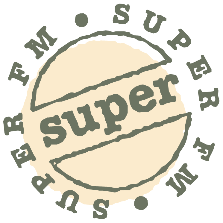 free vector Super fm