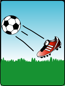 free vector Sweet Soccerball clip art