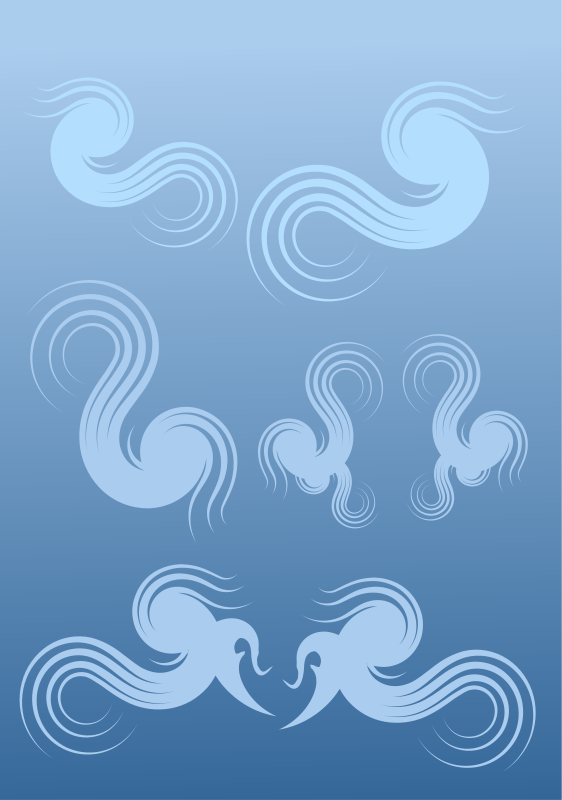 free vector Swirls