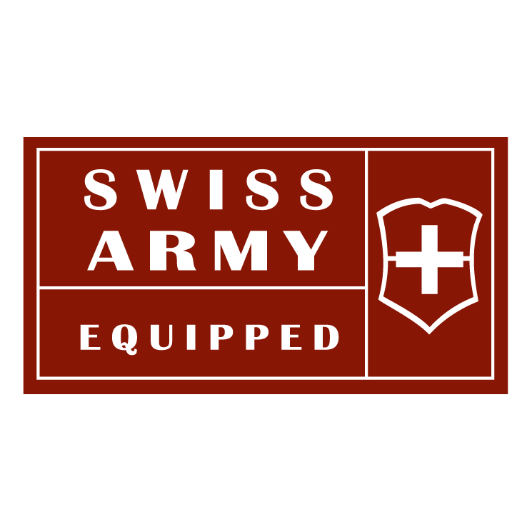 free vector Swiss army equipped