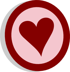free vector Symbol Heart Vote clip art