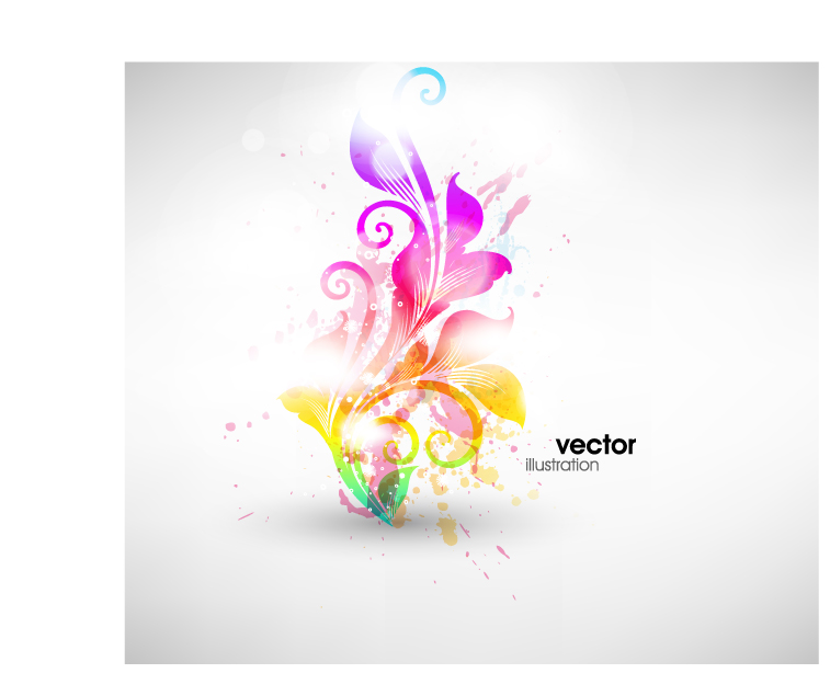free vector Symphony fashion pattern vector 2