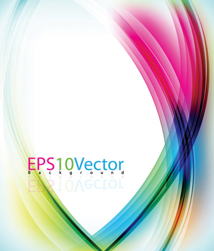 free vector Symphony line background vector