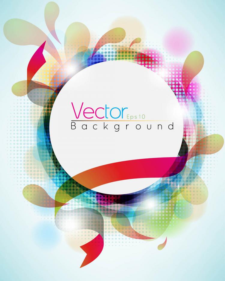 free vector Symphony of dynamic background pattern 01 vector