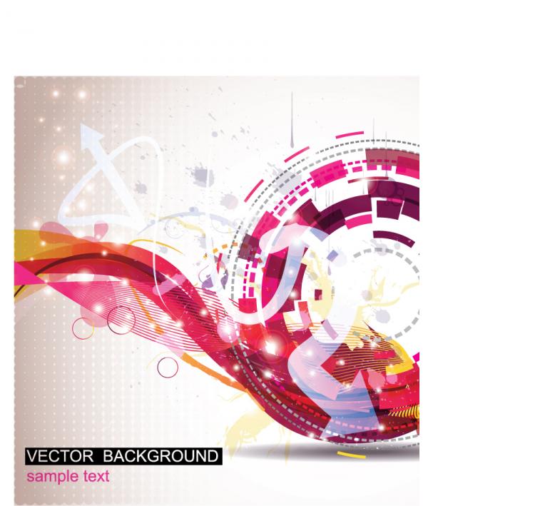 free vector Symphony of the background vector