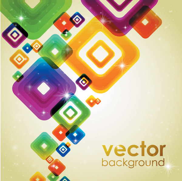 free vector Symphony of the shape vector background