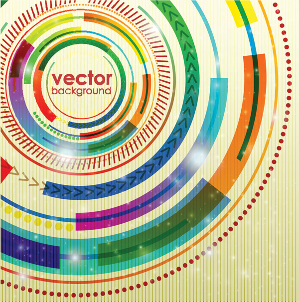 free vector Symphony of the shape vector background