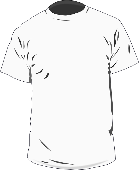 T-shirt Template (131072) Free Download / 4Vector