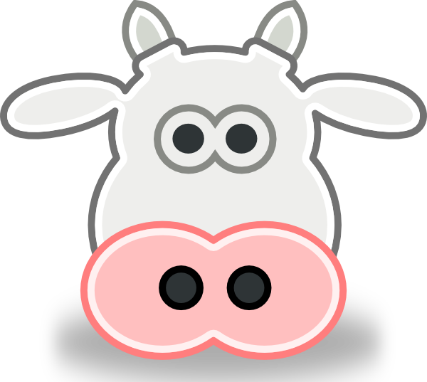 free vector Tango Style Cow Head clip art