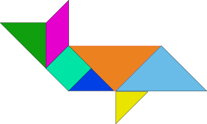 free vector Tangram-25 clip art