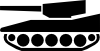 free vector Tank Silhouette clip art