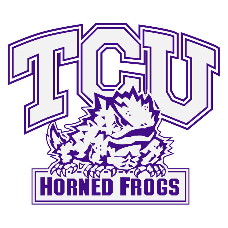 free vector Tcu hornedfrogs