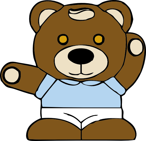 free vector Teddy Bear clip art