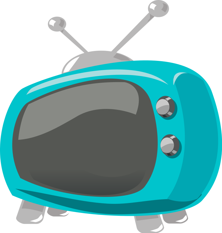 free vector Television comic style