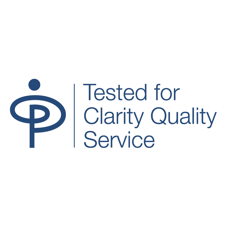free vector Tested for clarity quality services