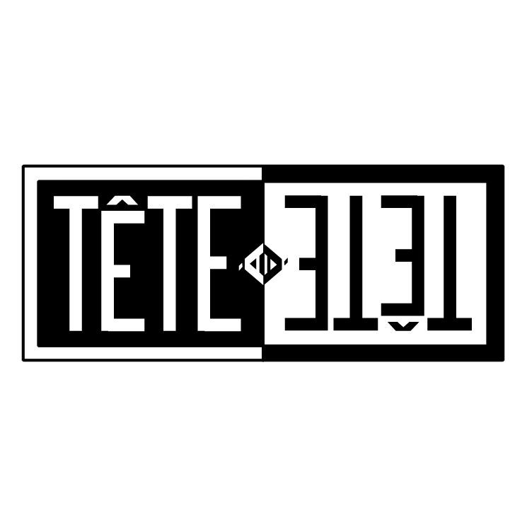 free vector Tete a tete