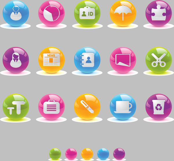 free clipart icons buttons - photo #4