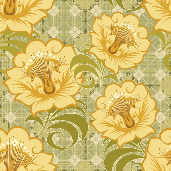 free vector The background fabric pattern vector
