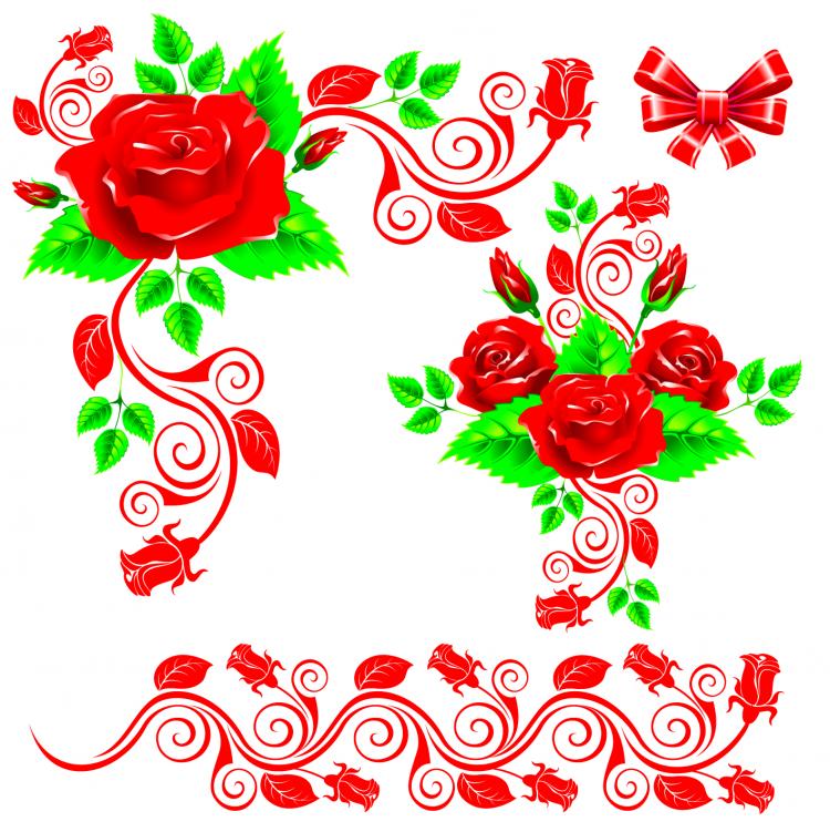 vector free download rose - photo #19