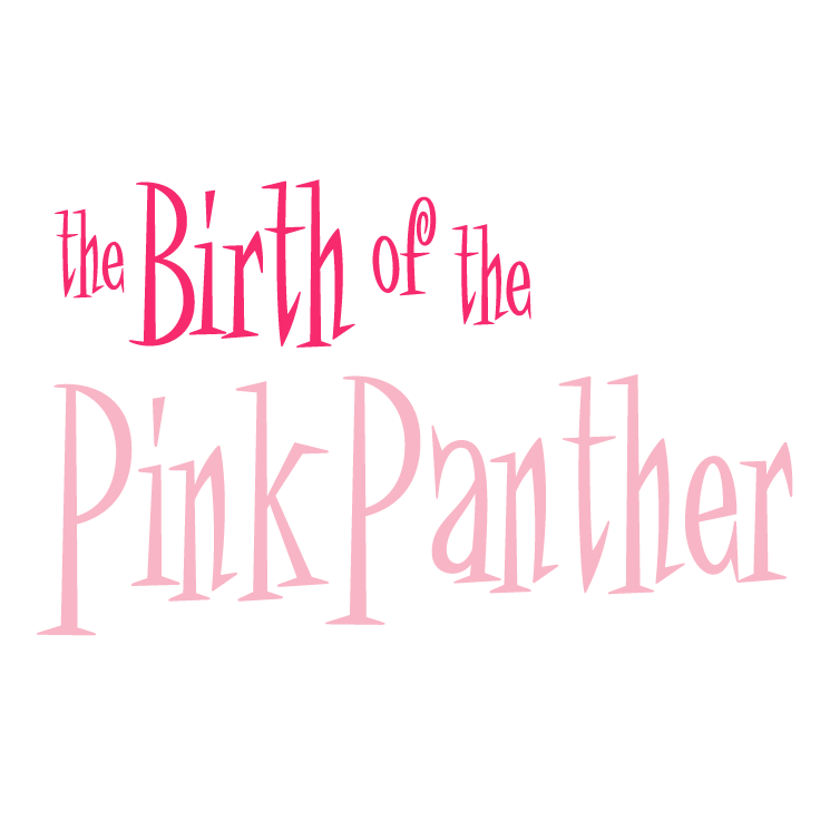 free vector The birth of the pink panther