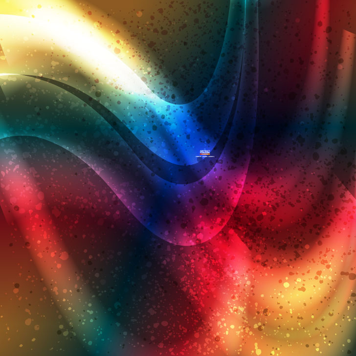 free vector The brilliant dynamic flow color 01 vector