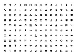 free vector The exquisite icons vector