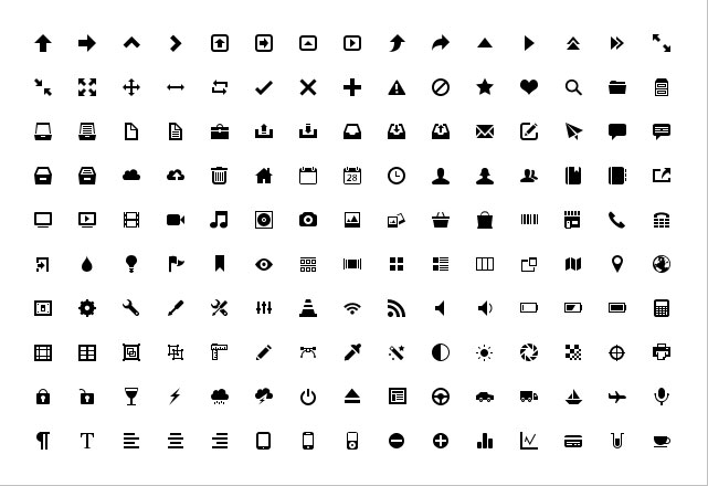 free vector The exquisite icons vector