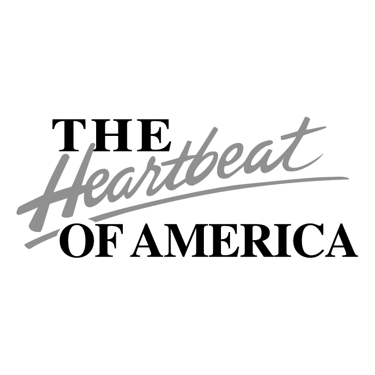 free vector The heartbeat of america