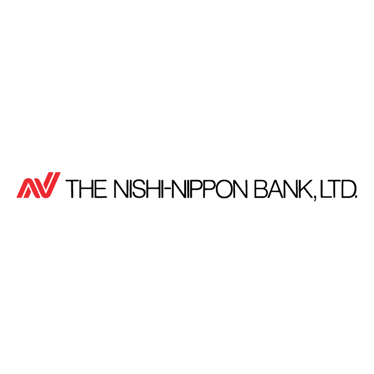 free vector The nishi nippon bank