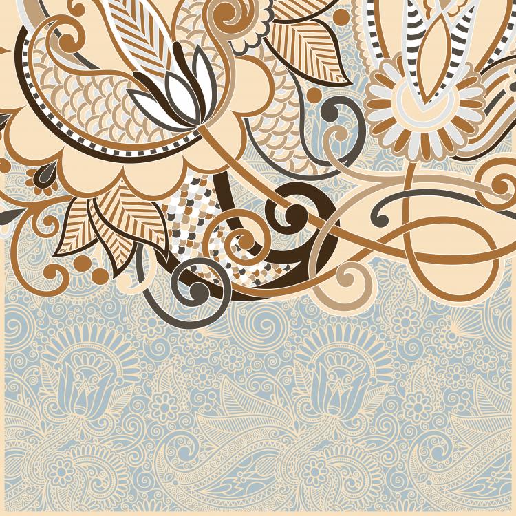 free vector The retro classic pattern background 03 vector