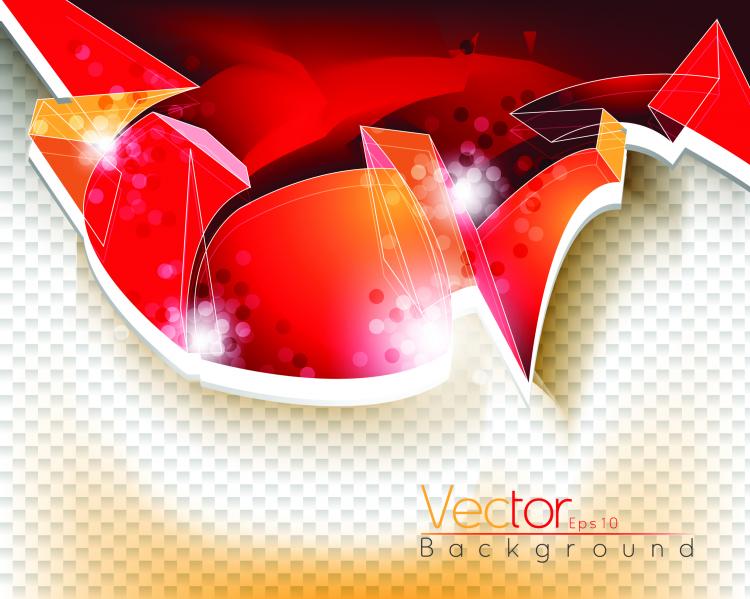free vector The trend of dynamic flow line gorgeous 02 vector
