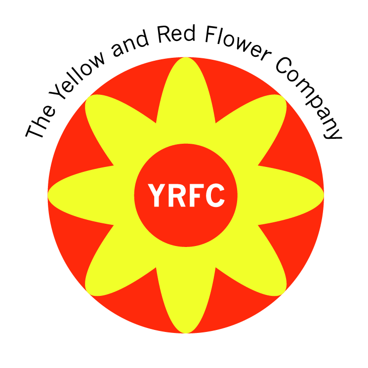 free vector The yellow and red flower company