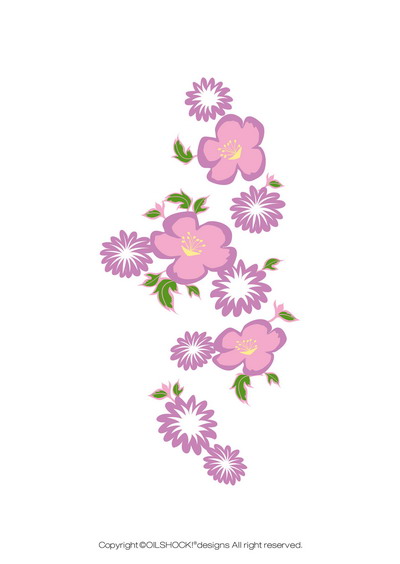 free vector Theme flower pattern vector fashion 71 models