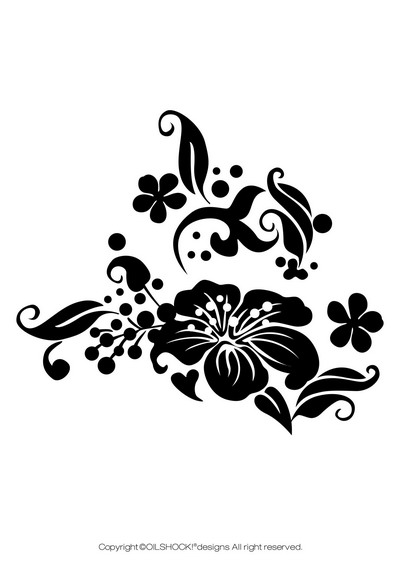 Theme flower pattern fashion models (20895) Free EPS Download / 4 Vector