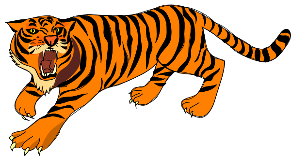free vector Tigre03 clip art