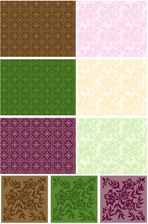 free vector Tile pattern background vector case