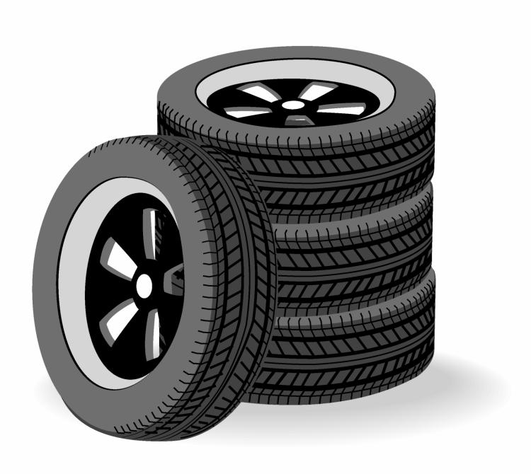 free vector Tires stacked