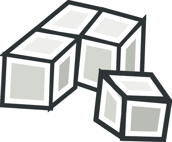 free vector Tofu Cubes clip art