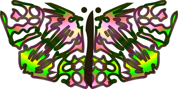 free vector Tom Butterfly clip art